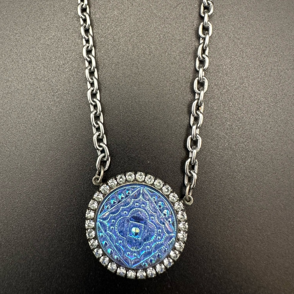 Sabika Winter Magic Medallion Necklace